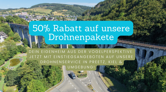 Luftaufnahmen in Preetz, Kiel & Schwentinental: 50% Rabatt