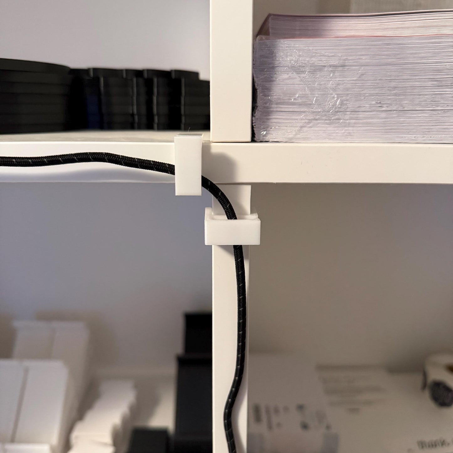 IKEA Kallax Kabel Clips - für innere Regalböden