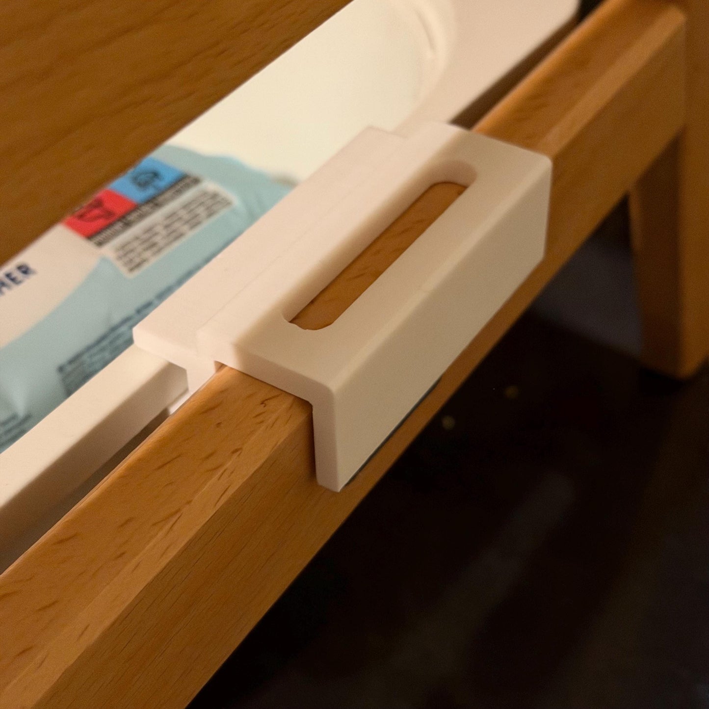 Adapter für Hauck Alpha / Beta | IKEA Trofast Box Halterung | Stauraum-Erweiterung für Hochstuhl