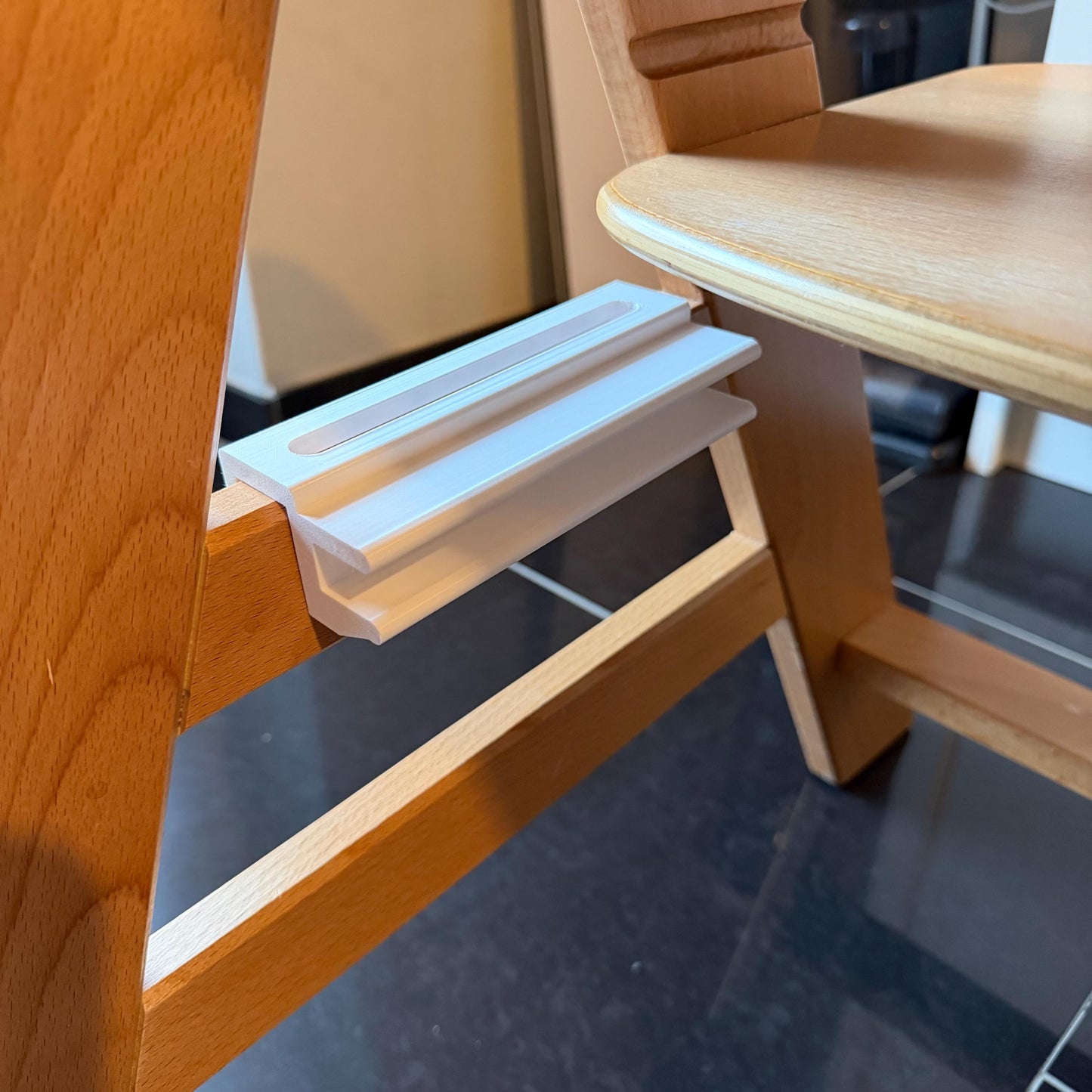 Adapter für Hauck Alpha / Beta | IKEA Trofast Box Halterung | Stauraum-Erweiterung für Hochstuhl