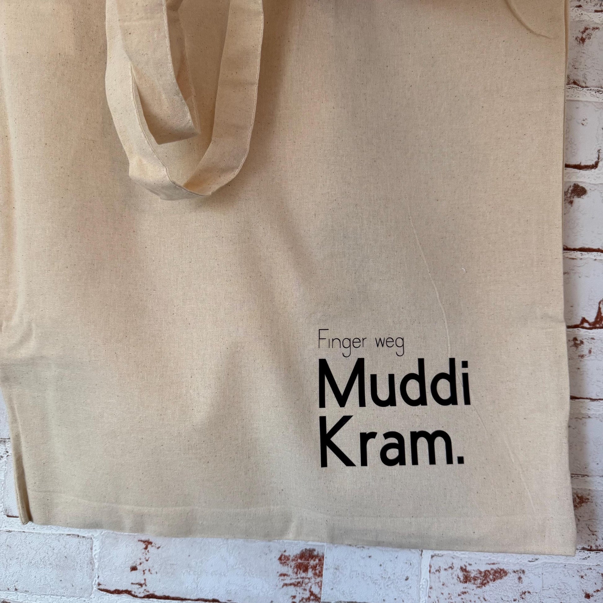 Stoffbeutel „Muddi Kram“ – Dein stylischer Alltagsbegleiter