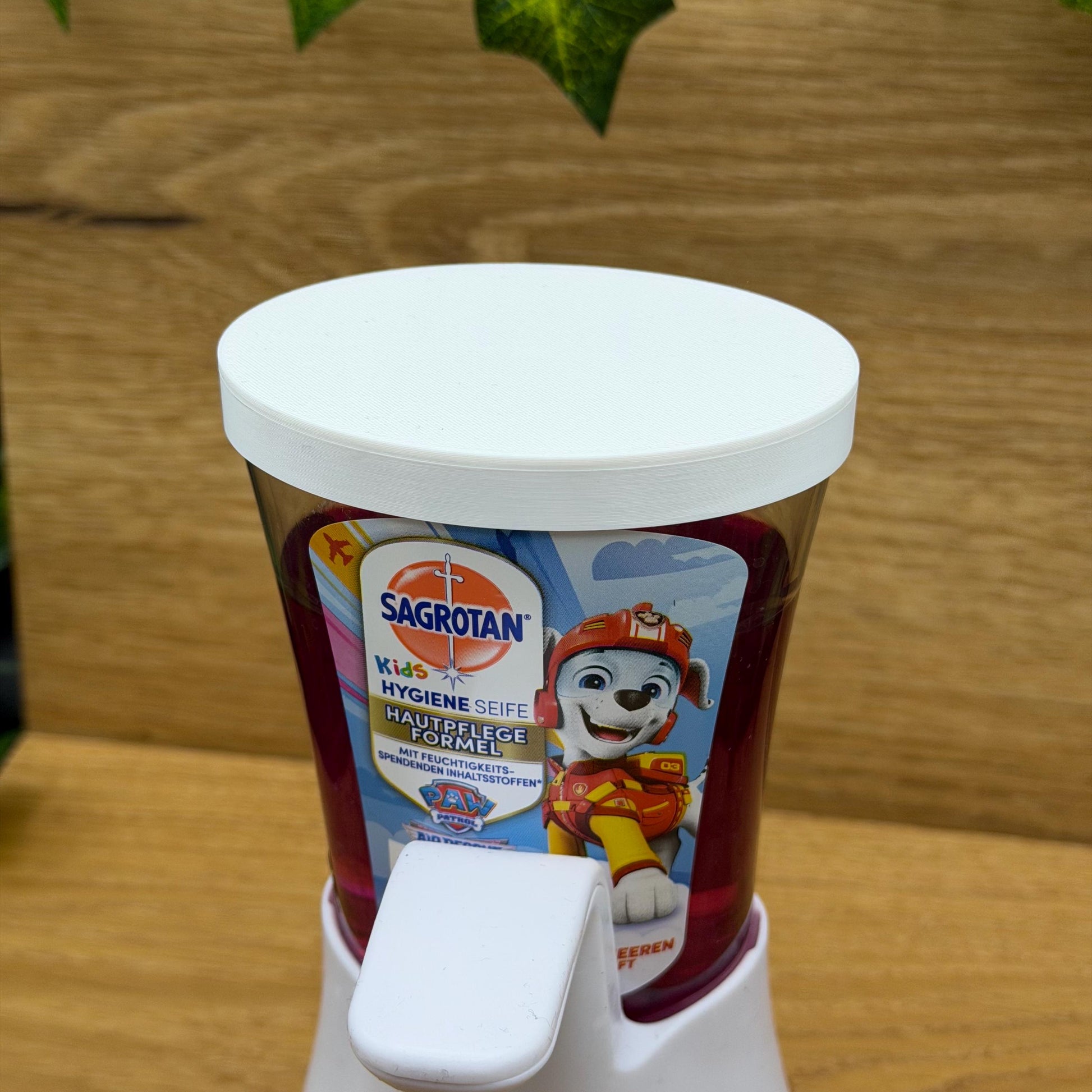 Sagrotan No Touch Deckel – Deko Abdeckung Seifenspender | Nachfüll-Option