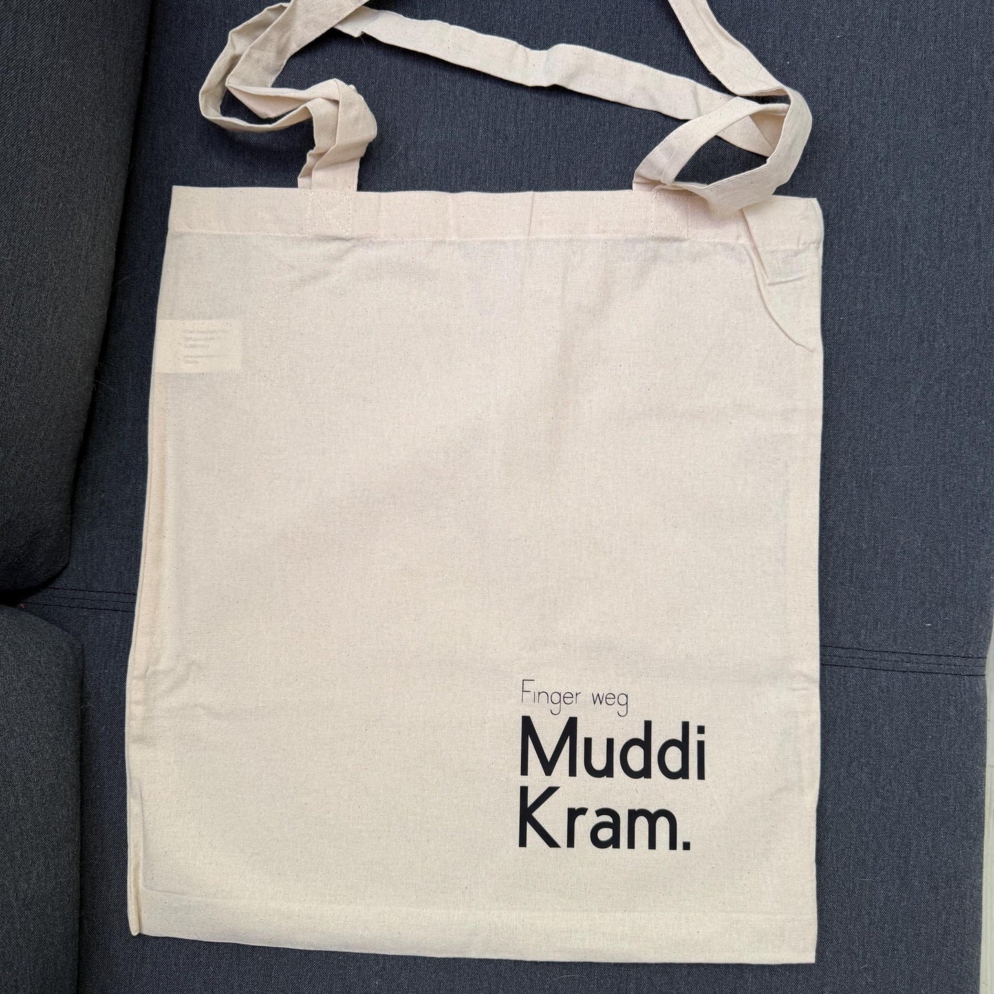 Stoffbeutel „Muddi Kram“ – Dein stylischer Alltagsbegleiter