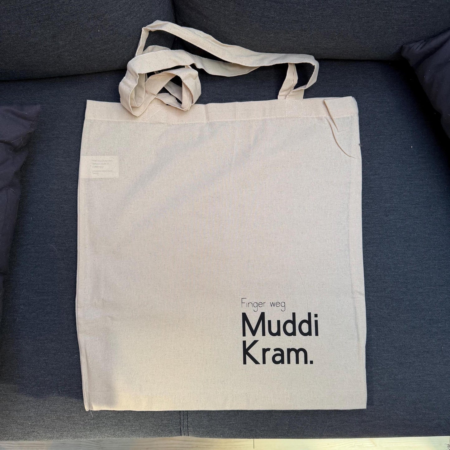 Stoffbeutel „Muddi Kram“ – Dein stylischer Alltagsbegleiter