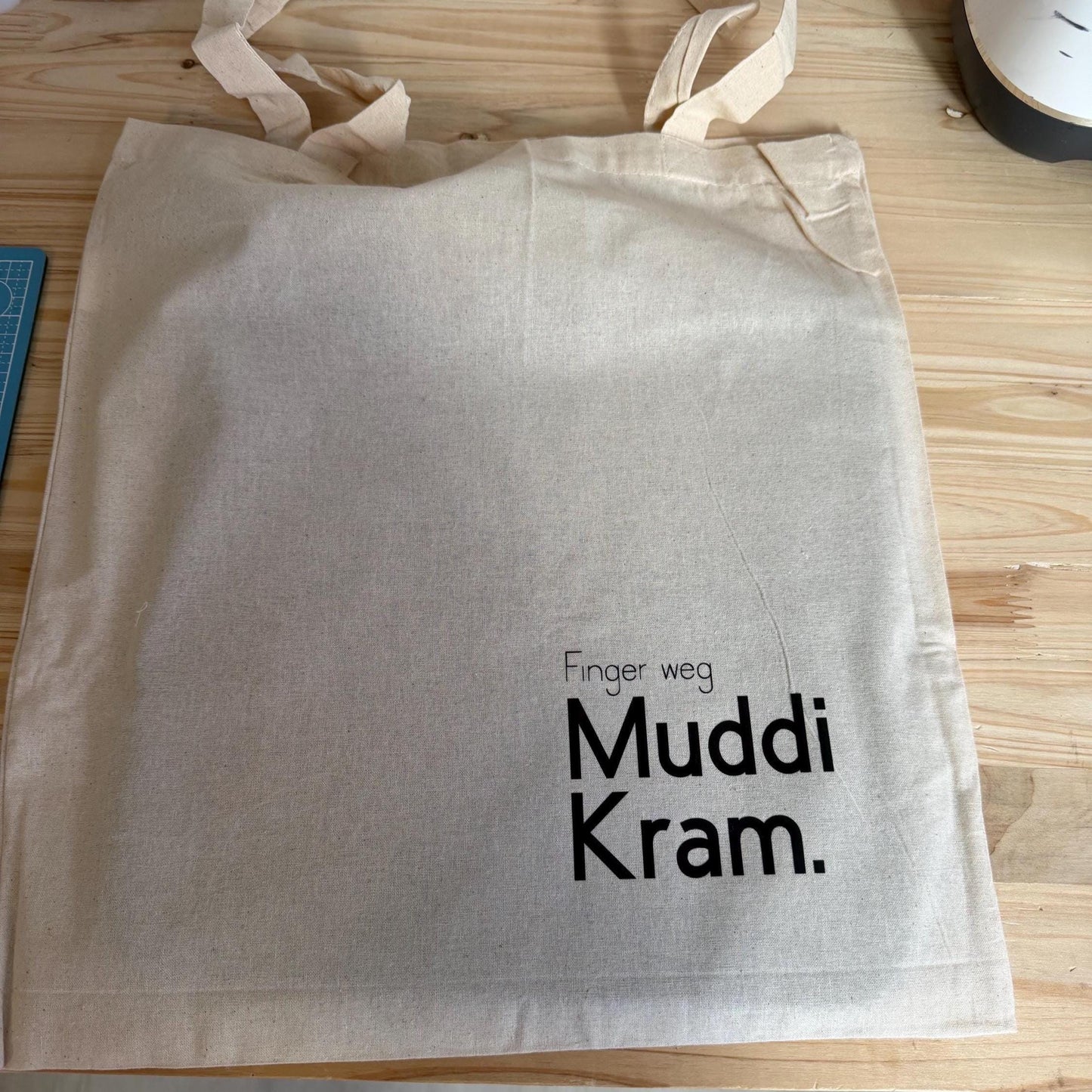 Stoffbeutel „Muddi Kram“ – Dein stylischer Alltagsbegleiter