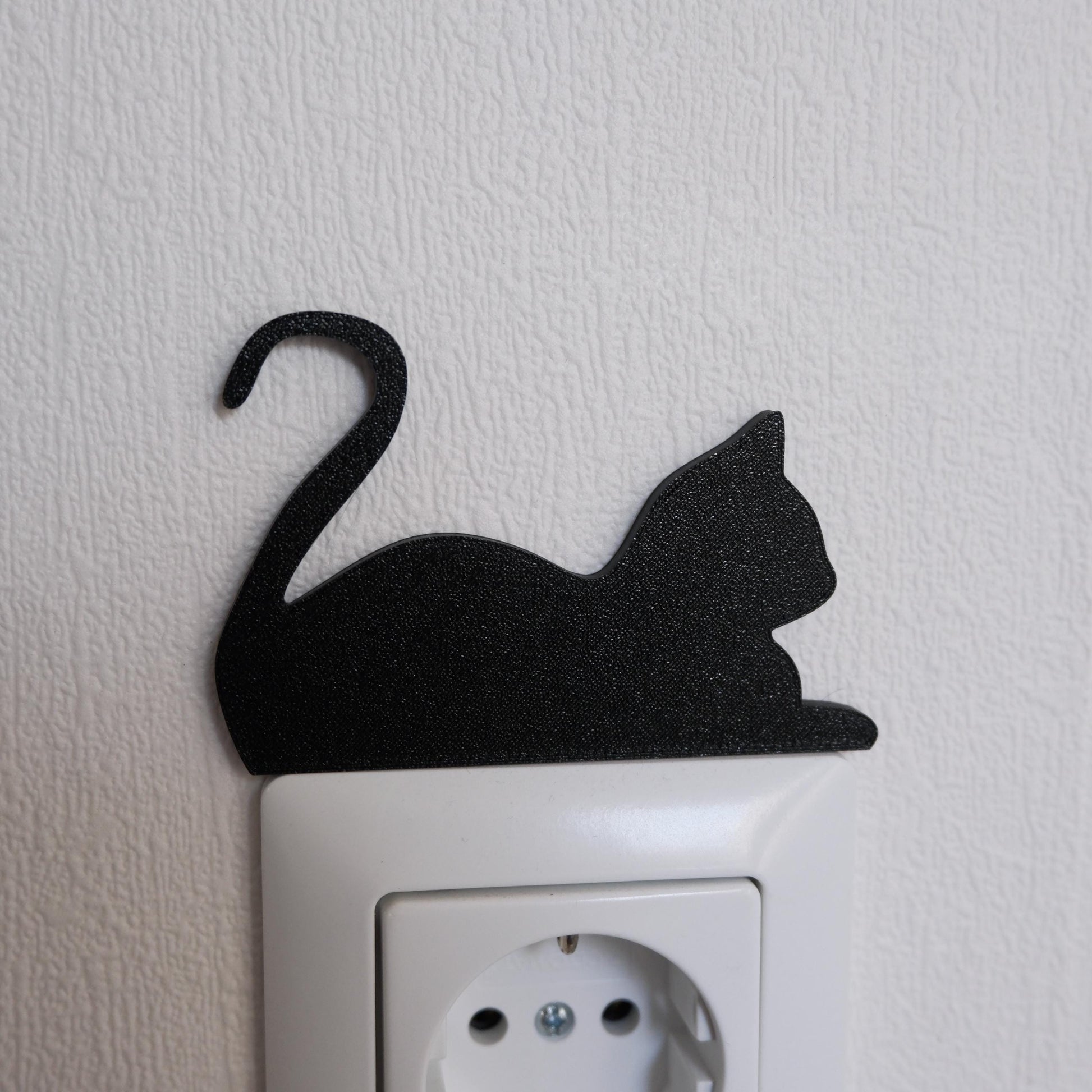 Katzen Kantenhocker für Lichtschalter & Steckdosen – süße Deko für Katzenliebhaber | Motiv3