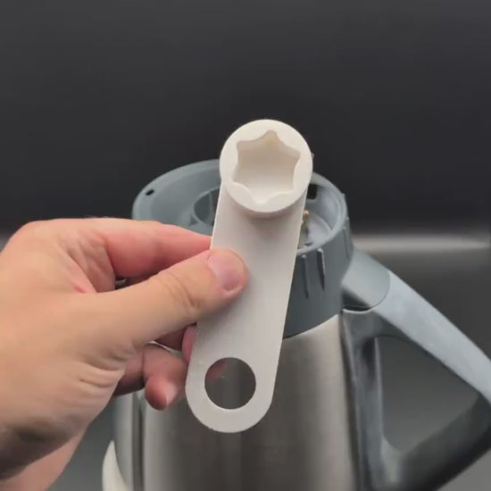 Thermomix Teigblume | Teiglöser für TM5, TM6, TM7 weiß